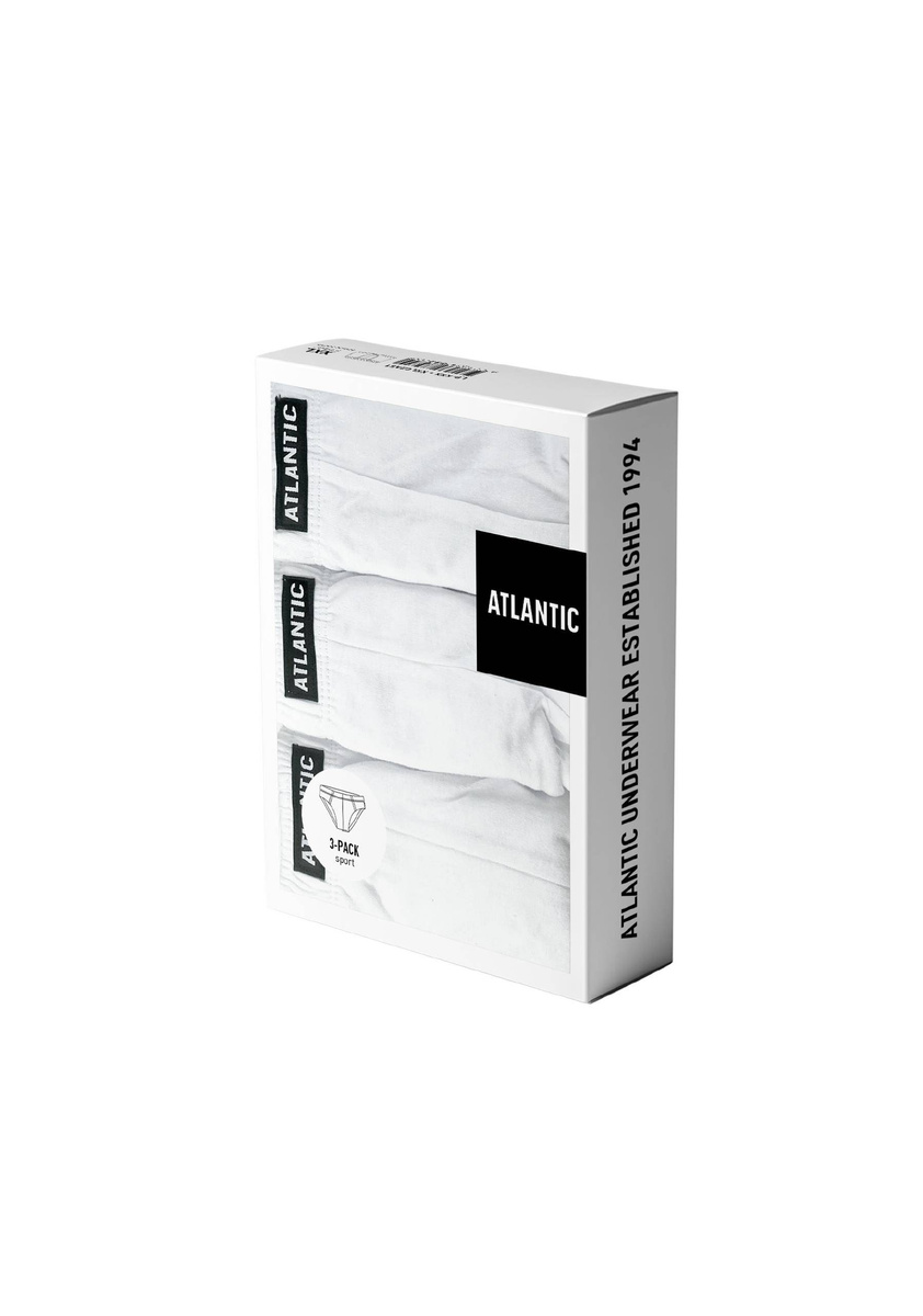 Herren Slips 3BMP-322 Weiß Grau Schwarz