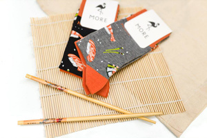 Farbige Damen/Herren Sushi More Fashion Socken