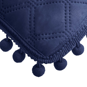 Kissenbezug Pompoo Dunkelblau