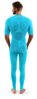 Thermoaktive Herrenunterwäsche Set Thermo Active Blau
