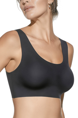 Gepolsterter Damen-BH Olivia Schwarz