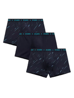 Men's Boxer Shorts 3mh-224 Navy/3-Pack