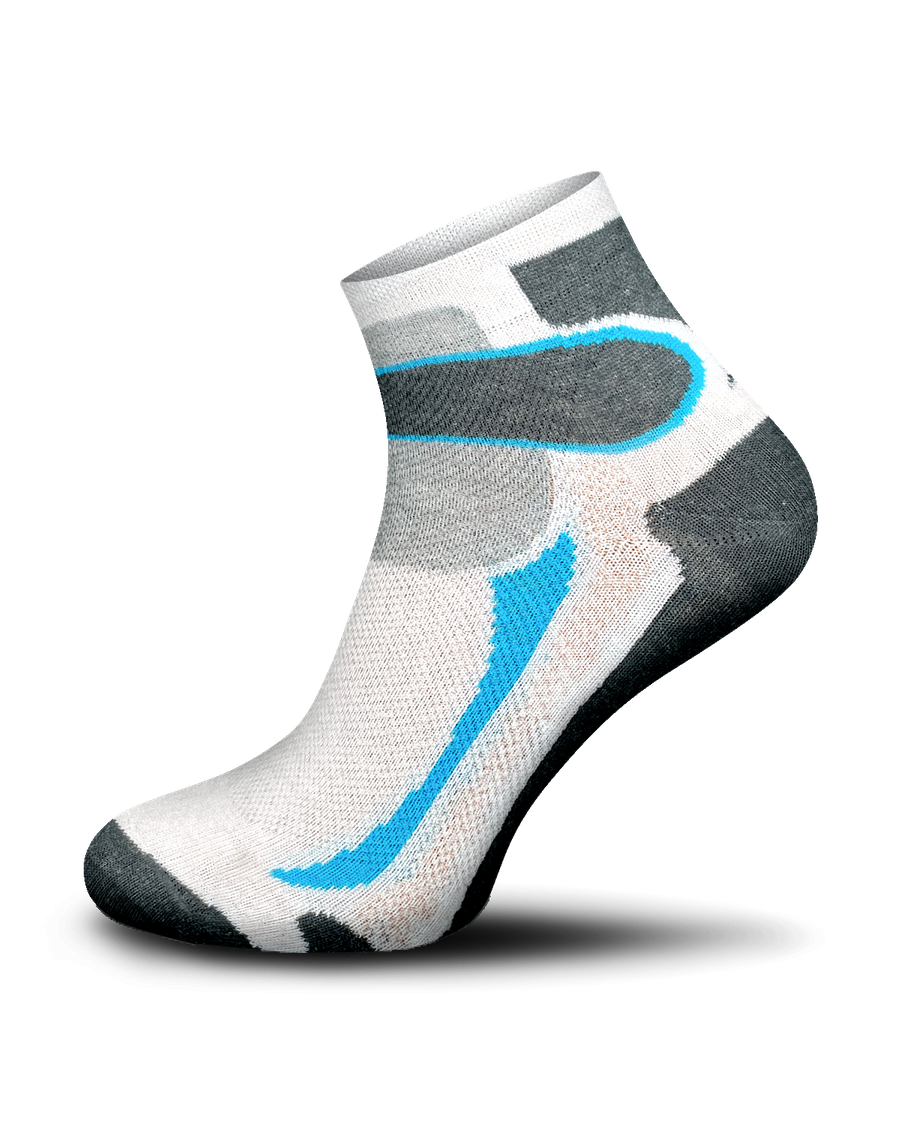 Herrensocken Simply Grau-Orange