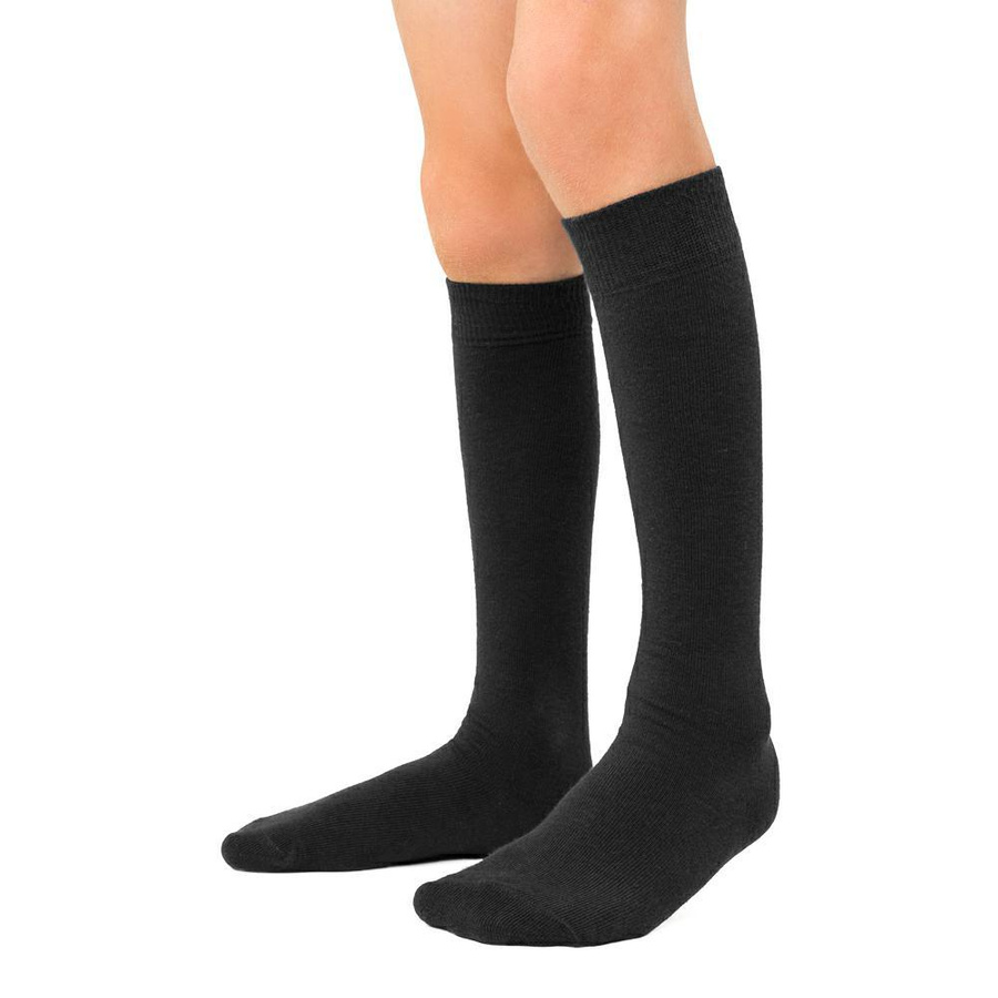 Kniestrümpfe Kinder Serie Art. 072 Schwarz