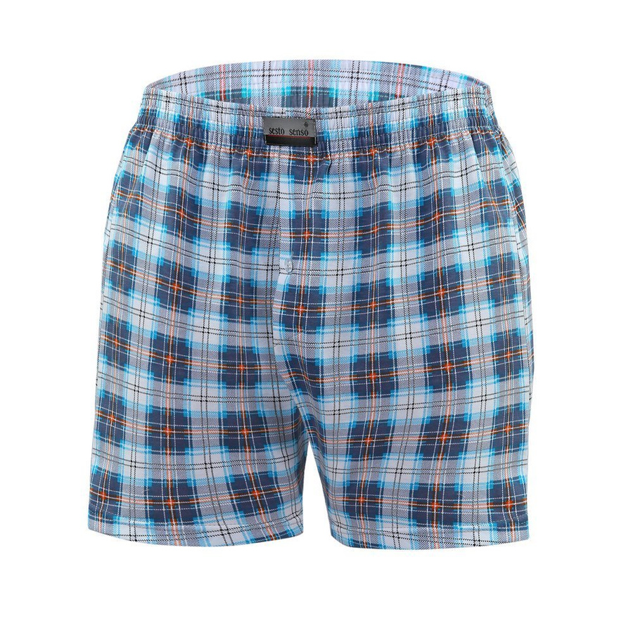 Herren-Boxershorts BM01 Blau