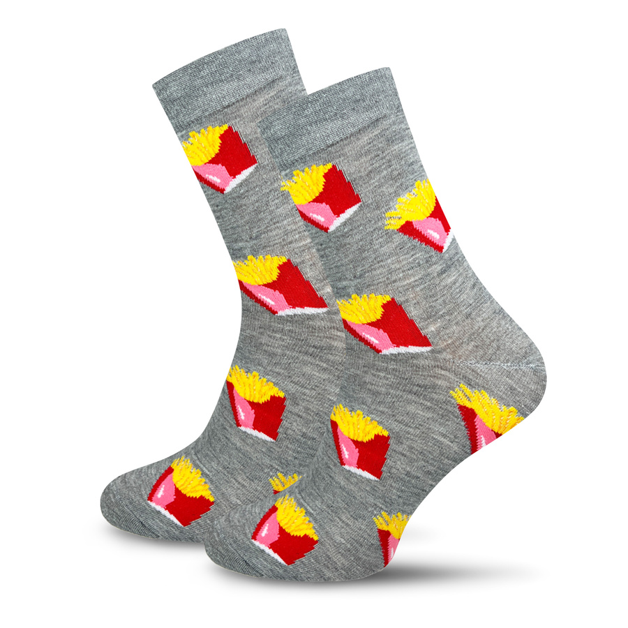 Șosete Bărbați Fast Food Multicolore