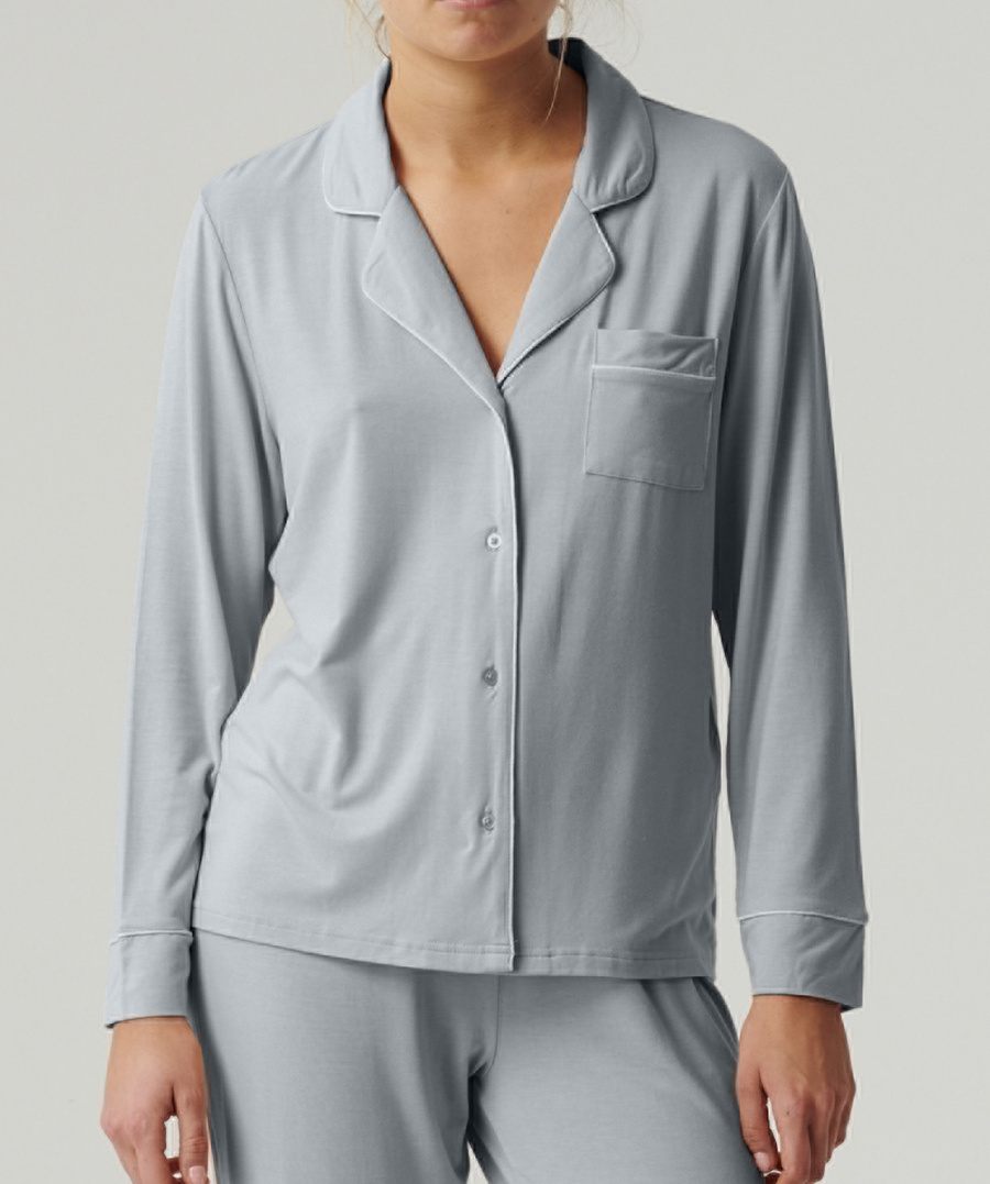 Damenpyjama NLP-495 Blau und Rosa