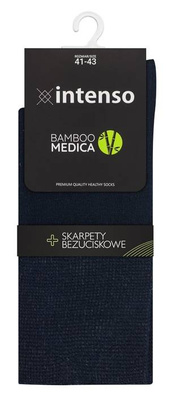 Skarpety medyczne BEZUCISKOWE Bambusowe Bamboo Medica Intenso