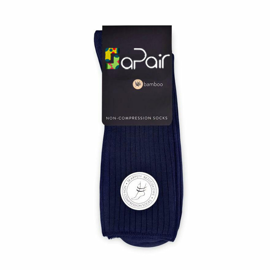 Skarpety bambusowe męskie czarny art.086 Steven