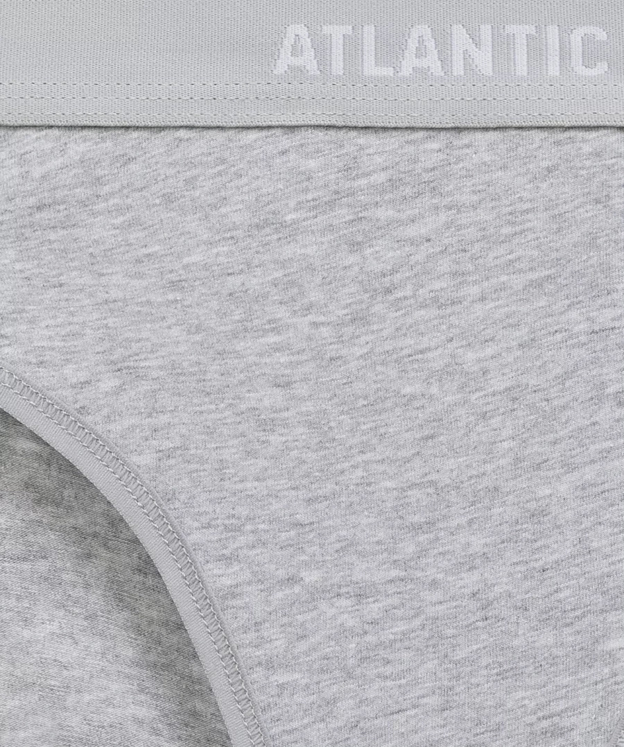 Damen-Slips Sport Serie 3CLP-012 Rosa/Grau/Schwarz