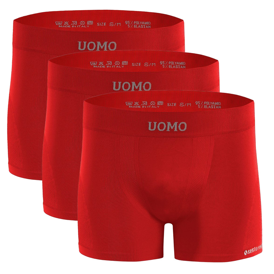Herren-Boxershorts BM07 Rot