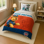 Bettwäsche Satin 140*200 Red Patrol