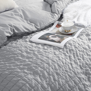 Bettwäsche Creasy Grau