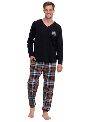 Pijamă bărbătească PDM4600 Negru