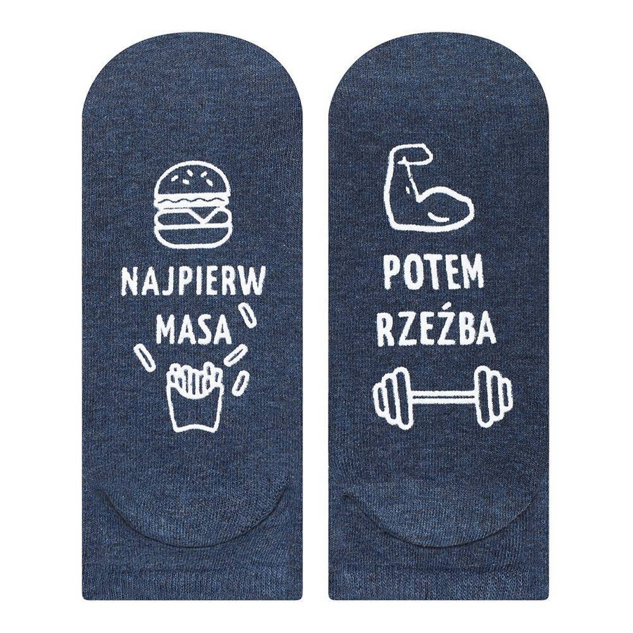 skarpetki stopki męskie Z NAPISAMI Soxo na prezent