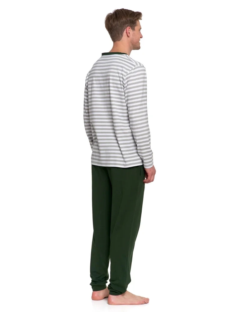 Men's long-sleeved pajamas
