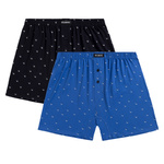 2-PACK Herren-Boxershorts in lockerer Passform