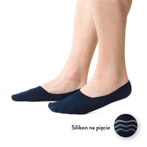 Stopki baleriny bawełniane z silikonem art. 058 Steven