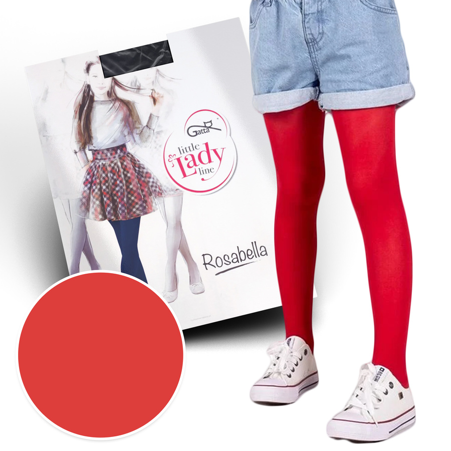Strumpfhosen Mädchen Serie Rosabella Ferrari Rot
