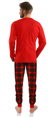 Herren Baumwolle Weihnachten Pyjamas Gnome Sesto Senso