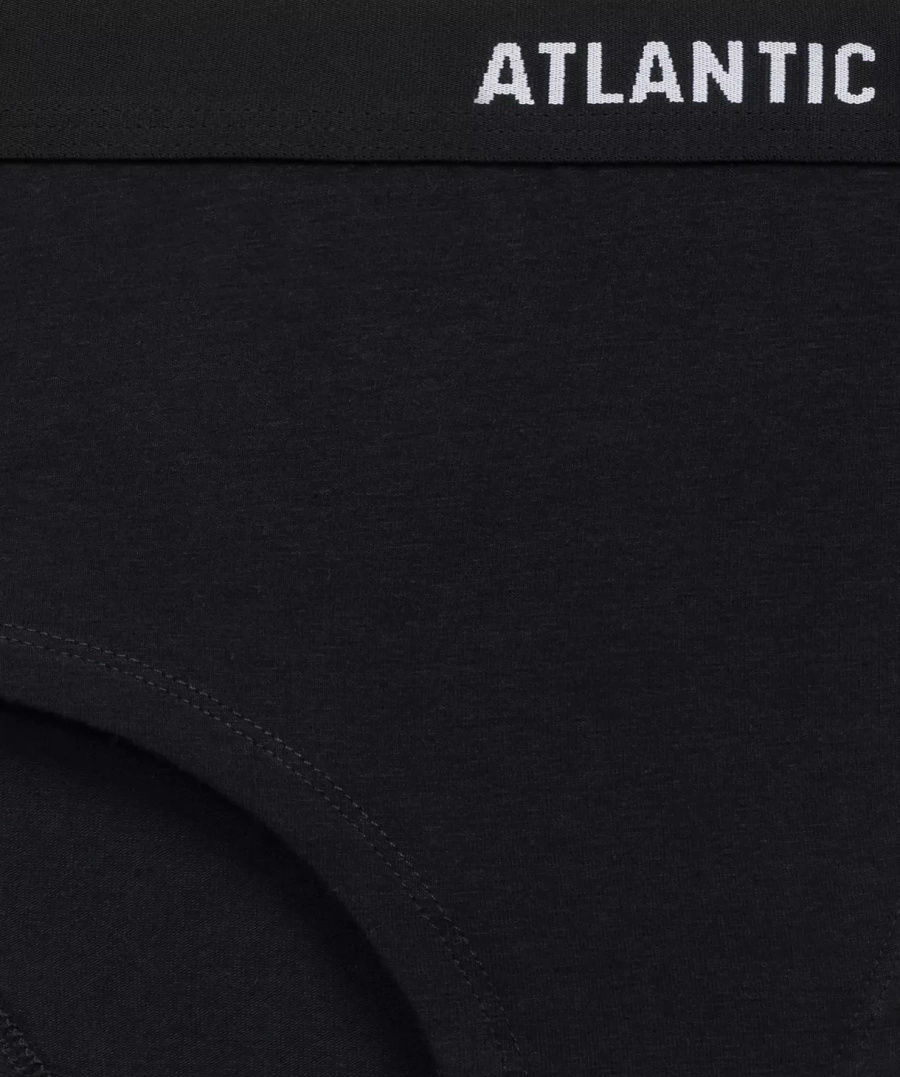 Damen-Slips Maxi Serie 3CLP-009 Rosa/Grau/Schwarz