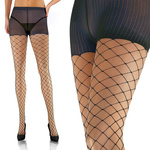 Sesto Senso Damen Kabarettstrumpfhose GRANDE – Modisches Netzdesign, Poliamid-Elastan-Mix, Atmungsaktiv und Bequem, Ideal für Abend- und Freizeitoutfits, Farbe: Blau, Hergestellt in der EU