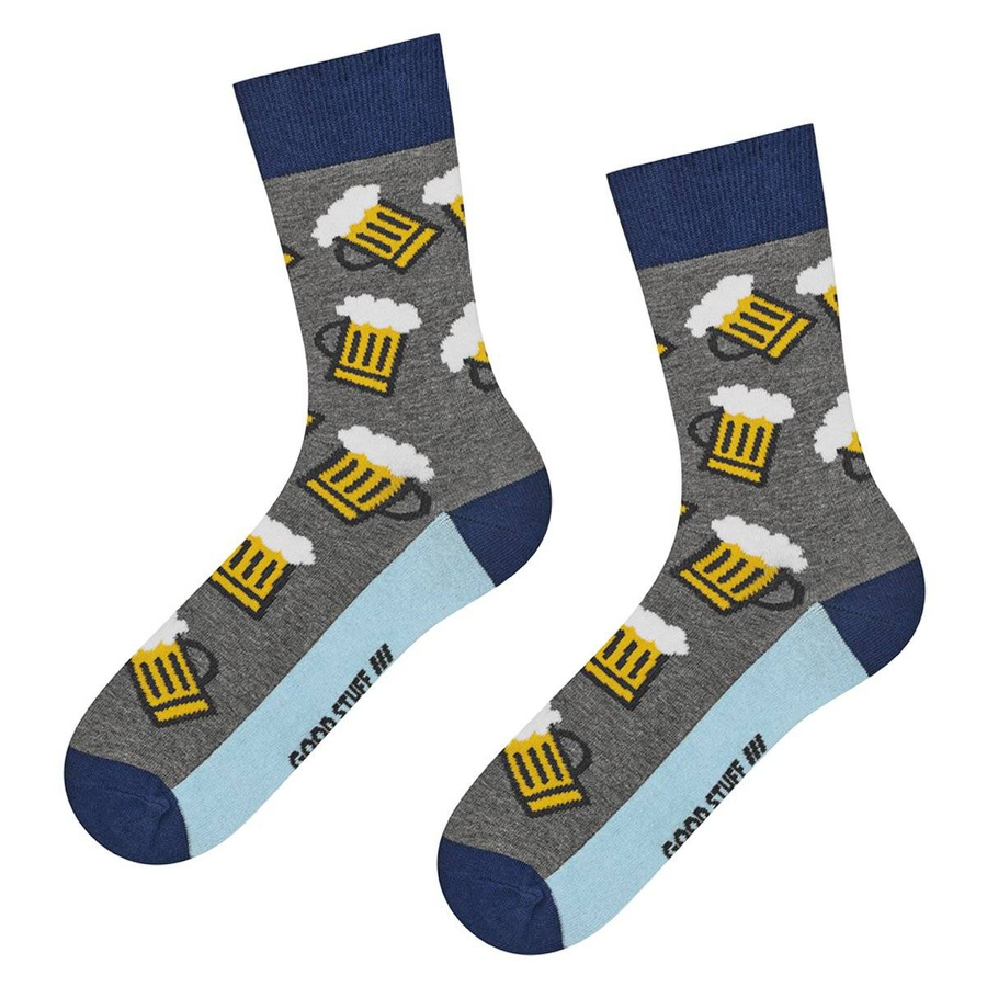 Soxo Good Stuff Herren Socken bunt lustig Bier