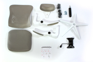 Bürosessel V1 hellgrau