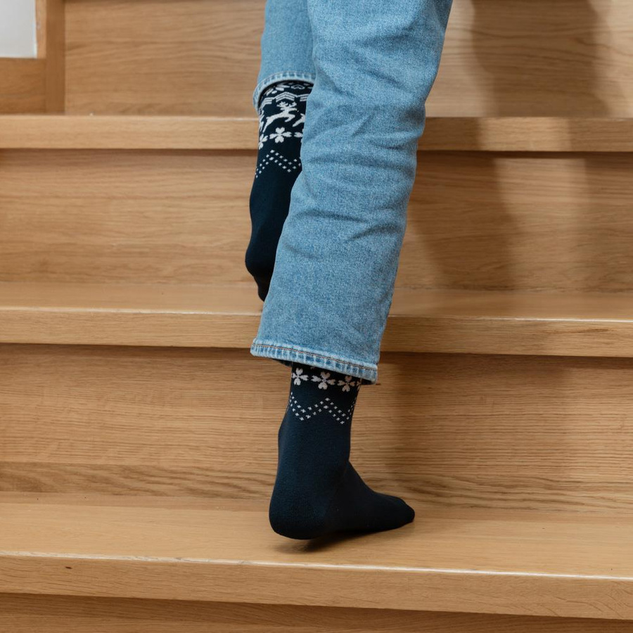 Socken Serie Art. 123 Blau