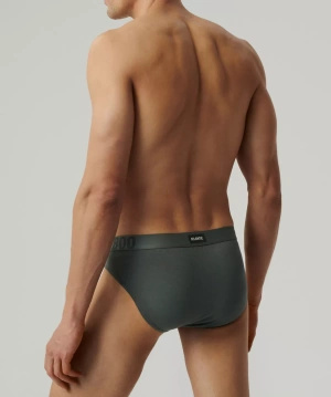 Atlantic Herren Slipy Sport – Bequeme Bambus-Unterwäsche, Feuchtigkeitsableitend, 3er Pack, Grau/Schwarz/Blau, Frühling/Sommer 2025