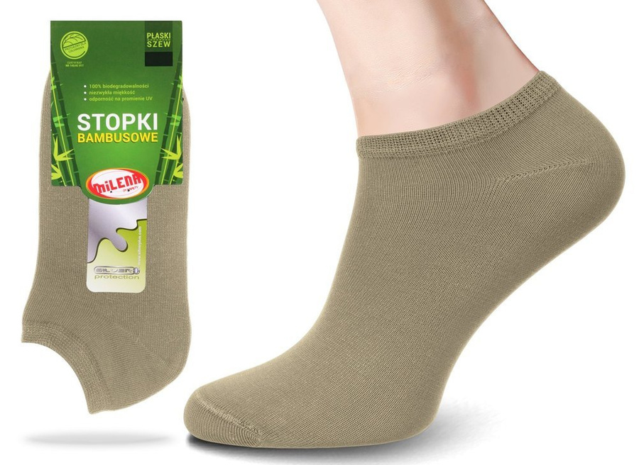 5X Fußsocken aus Bambusgarn Milena