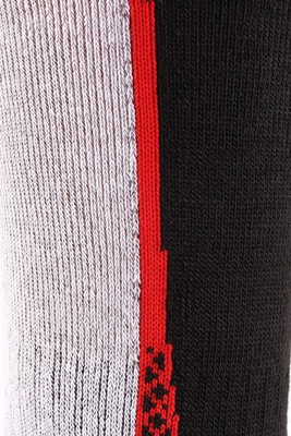 Șosete din Lână Trekking Winter Gri-Negru Multicolor