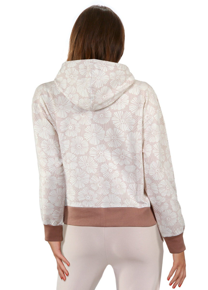 Damen Sweatshirt Mono Rosa