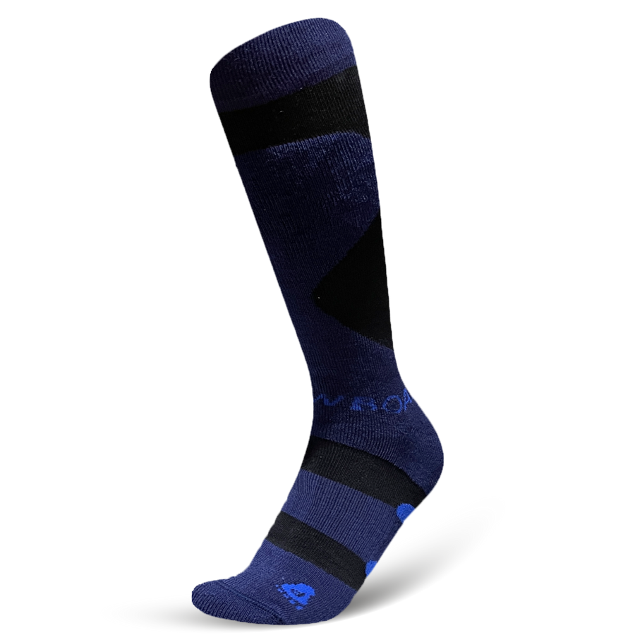 Ciepłe WEŁNIANE skarpety narciarskie, oddychające, antybakteryjne SN Sesto Senso