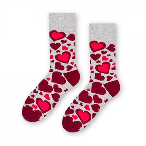 Bunte SOCKEN FÜR VALENTINSTAG Kunst. 136 Steven