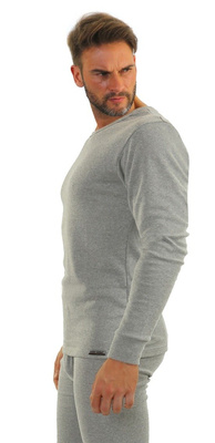 Bluză bărbătească cu mânecă lungă Art. 111 Gri deschis