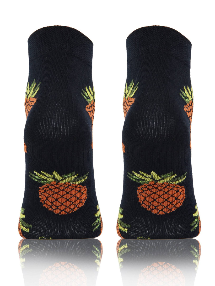 Kolorowe śmieszne ZAKOSTKI SKARPETY FINEST Sesto Senso