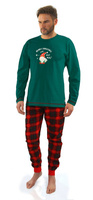 Herren Baumwolle Weihnachten Pyjamas Gnome Sesto Senso