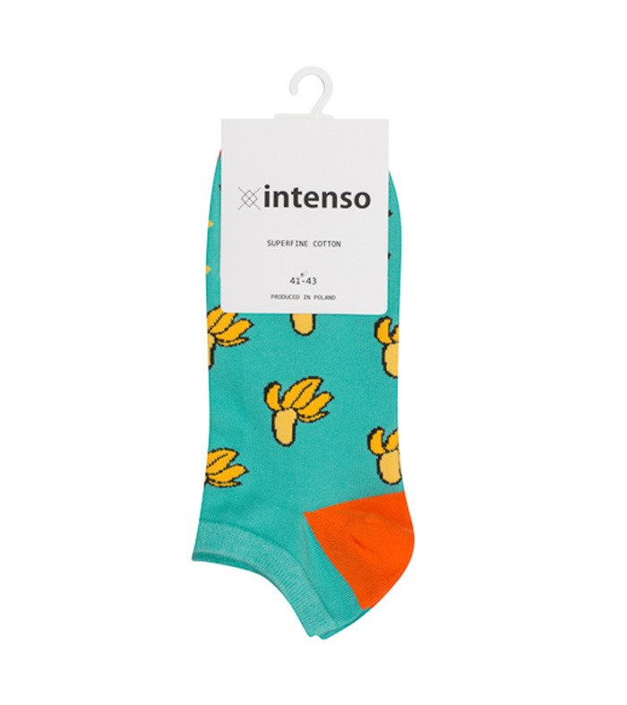 Farbige Socken Stops Kunst. 1849 Intenso-Bananen