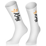 Super Retro Socken mit Aufschriften für ihn King