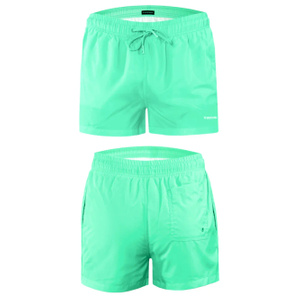 Sesto Senso Herren Badeshorts SZ2406 – Schnelltrocknend, Mit Taschen, Elastischer Bund, 100% Polyester, Ideal für Strand und Pool, Farbe: Mintgrün/Grün, Frühling/Sommer Kollektion