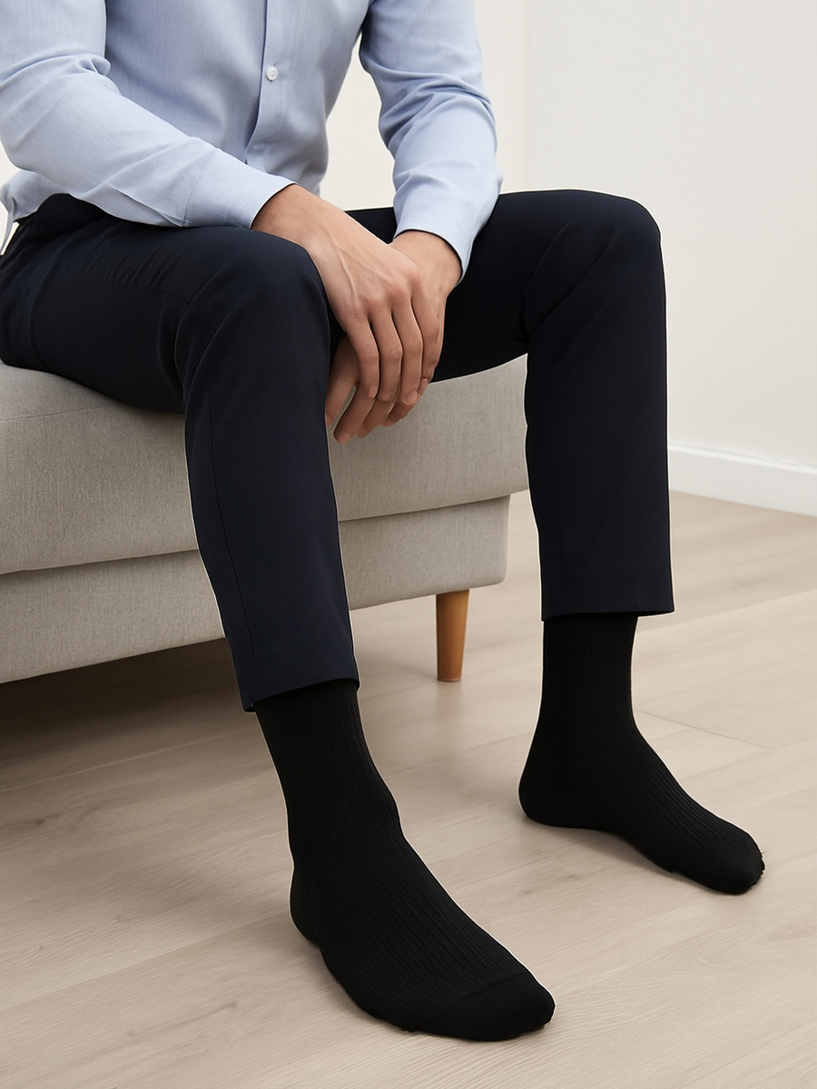 Baumwoll-Socken Ohne Druck medizinische Kunst. 02 Skarpol