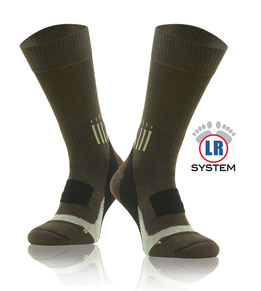 wytrzymałe BAWEŁNIANE skarpety trekkingowe Sesto Senso