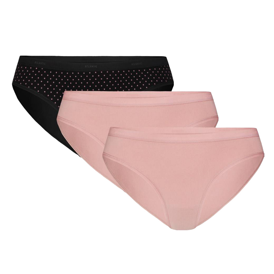 Damen Slip Bikini Serie 3LP-195 Mehrfarbig