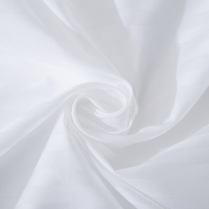 Kissenbezug Damast Weiß