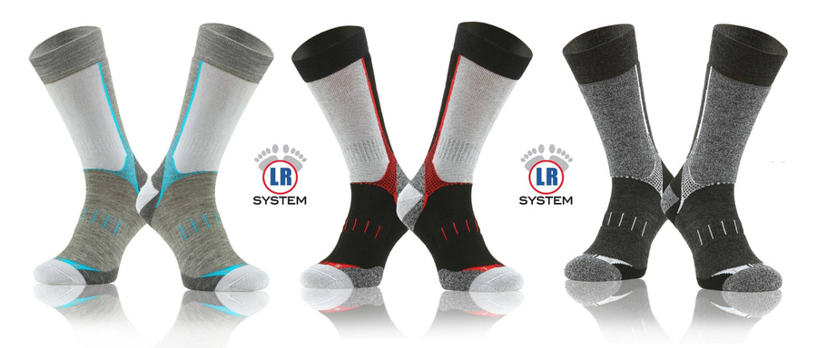 Trekkingsocken Winter Mehrfarbig