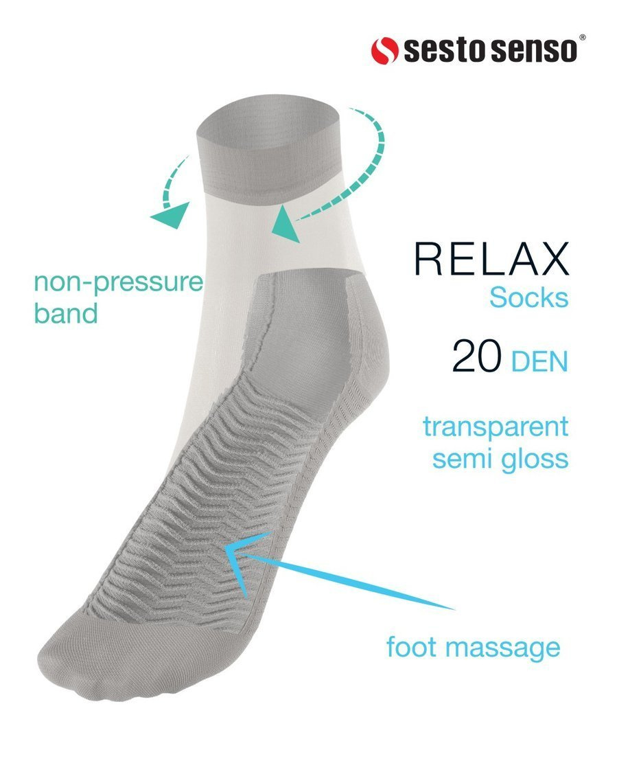 Damen Feinsöckchen Relax Serie Schwarz