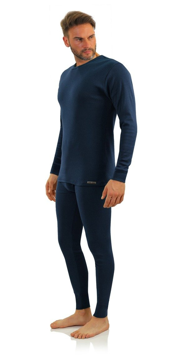 Langarmshirt Herren Art. 111 Dunkelblau