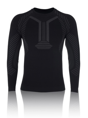 Bluză Termică Bărbătească Termoactivă Negru Gri