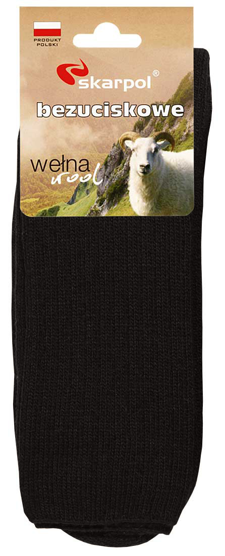 wełniane skarpety frotte z WEŁNY jagnięcej art. 55 Skarpol